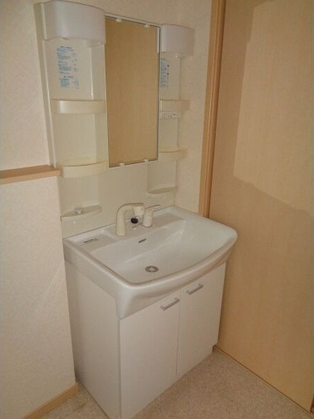 ステーションパーク柳原X棟の洗面所