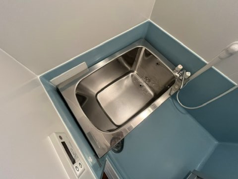 金剛グリーンハイツの浴室