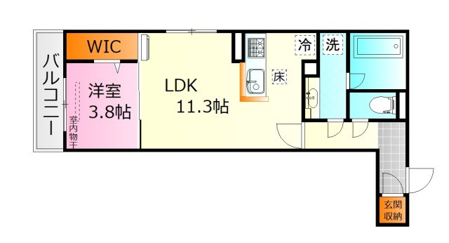 【間取り】 | campanlla舟入南