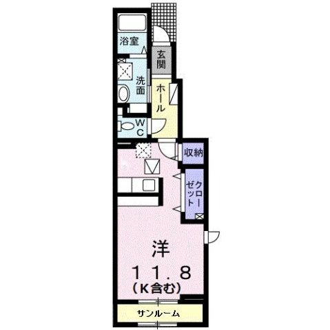 【間取り】 | メゾン・ド・クレストⅡ
