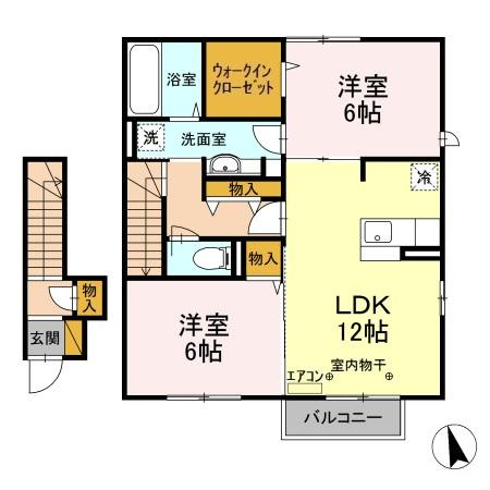 パステロの間取り