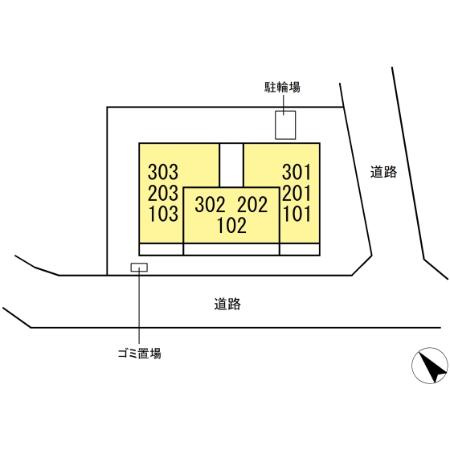 Espoir ⅳの区画図