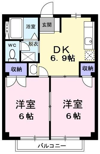 青梅市師岡町２丁目のアパート