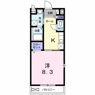 【間取り】 | アライブ　Ｂ