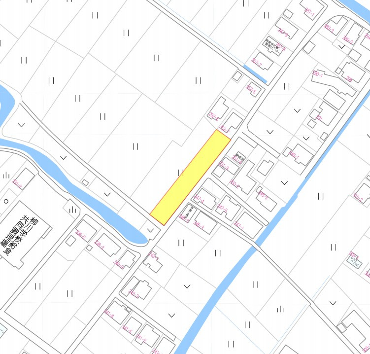 土地)柳川市久々原の地図