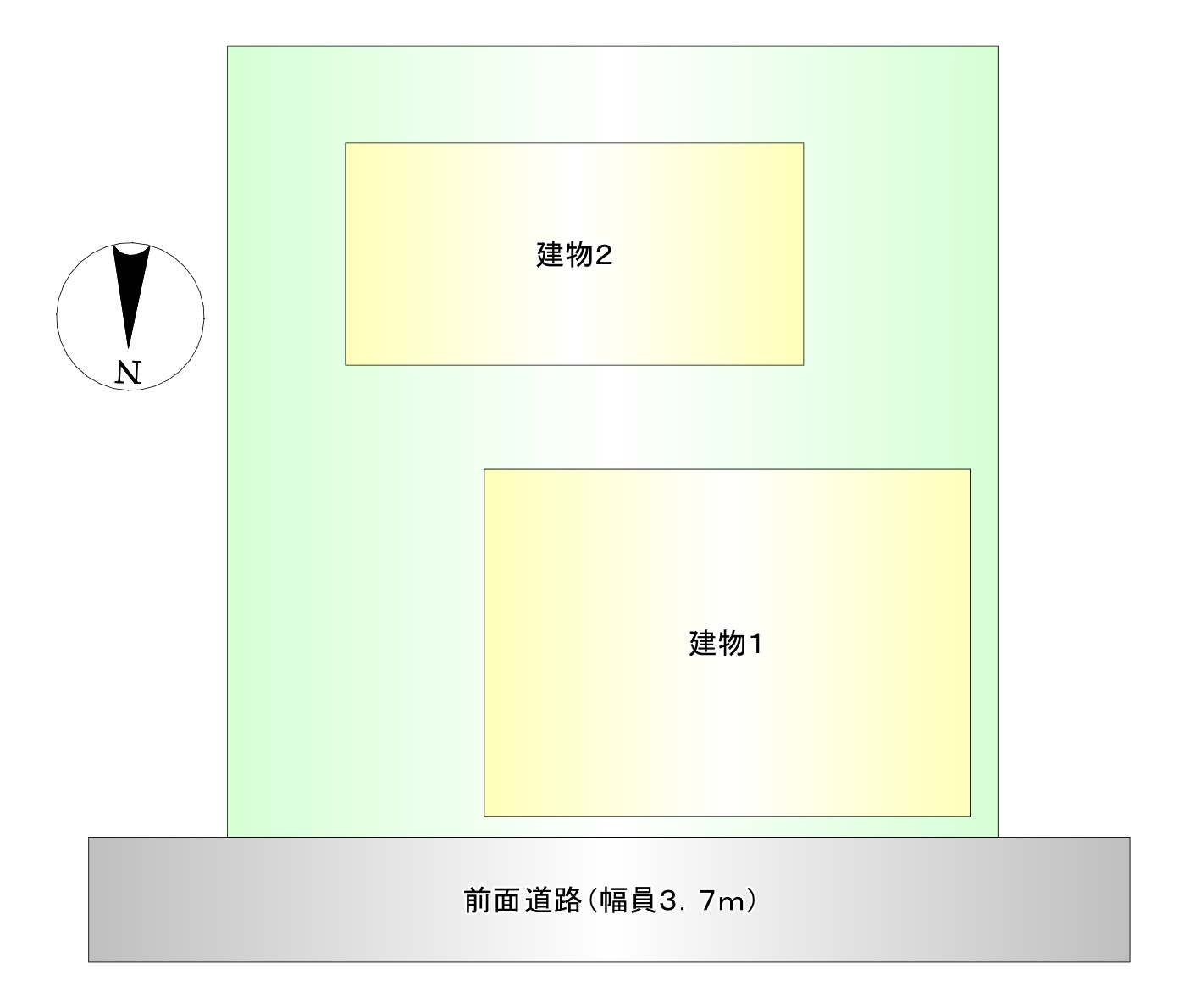 有田市千田　売土地の土地図