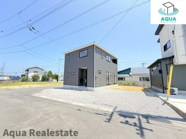 丸亀市今津町の新築一戸建の前面道路含む現地写真|前面道路含む現地写真です