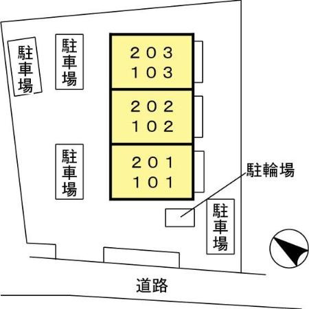 セジュール峯の浦の区画図
