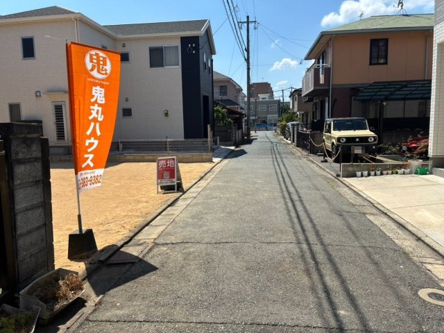 黒住町（6期）の前面道路含む現地写真|現地（2026年8月6日）撮影
