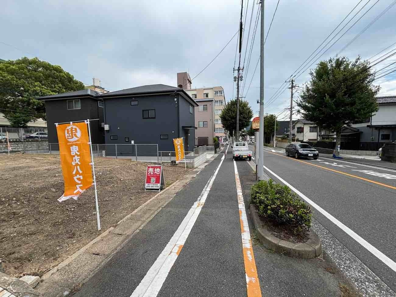 中二十町の前面道路含む現地写真|現地（2026年7月29日）撮影