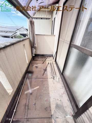 加古川市別府町新野辺　　山陽電鉄「別府駅」徒歩15分のバルコニー