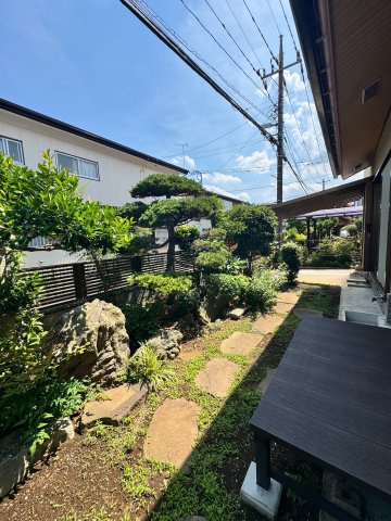 入間市東町7丁目中古戸建の庭