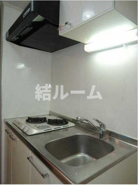 荒川区西日暮里６丁目のアパートのキッチン