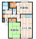 【間取り】 | 家族での生活にもぴったりな2LDK！