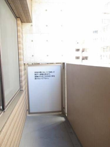 ＨＦ八丁堀レジデンスⅡのバルコニー
