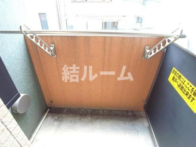 中野区若宮３丁目の賃貸マンションのバルコニー