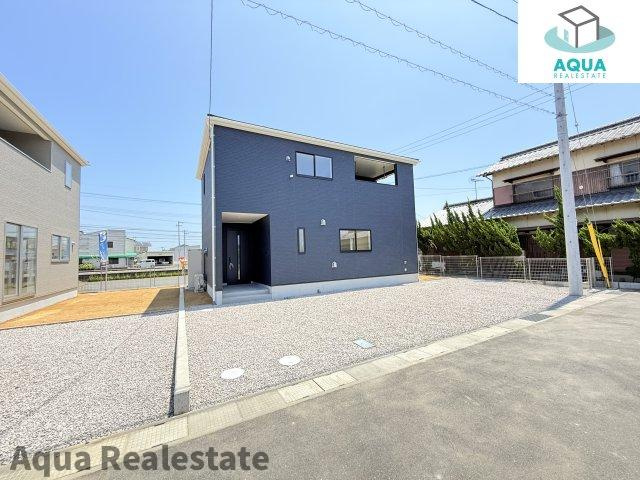 丸亀市今津町の新築一戸建の前面道路含む現地写真|前面道路含む現地写真です