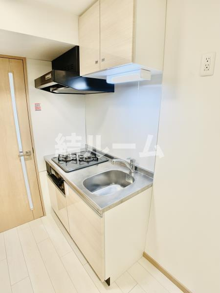 板橋区栄町の賃貸マンションのキッチン