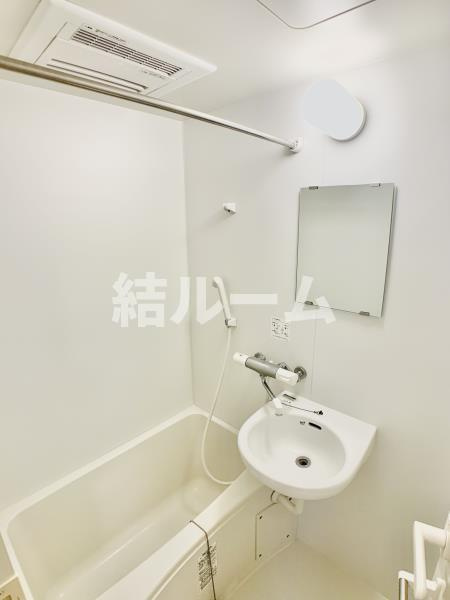 板橋区栄町の賃貸マンションの浴室