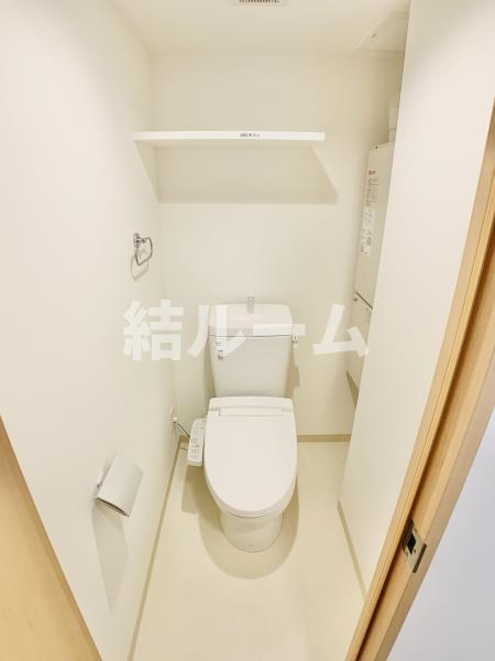 板橋区栄町の賃貸マンションのトイレ