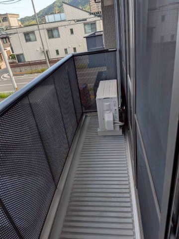 シャーメゾン若吉のバルコニー