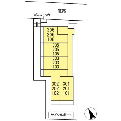 【区画図】 | アーリントンハイツ矢部