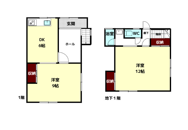丸山住宅5号の間取り