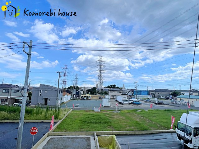 桶川市坂田西　新築一戸建て　タマタウン　02の展望|26.8.8撮影済み