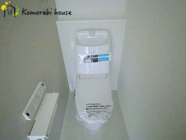 桶川市坂田西　新築一戸建て　タマタウン　02のトイレ|26.8.8撮影済み