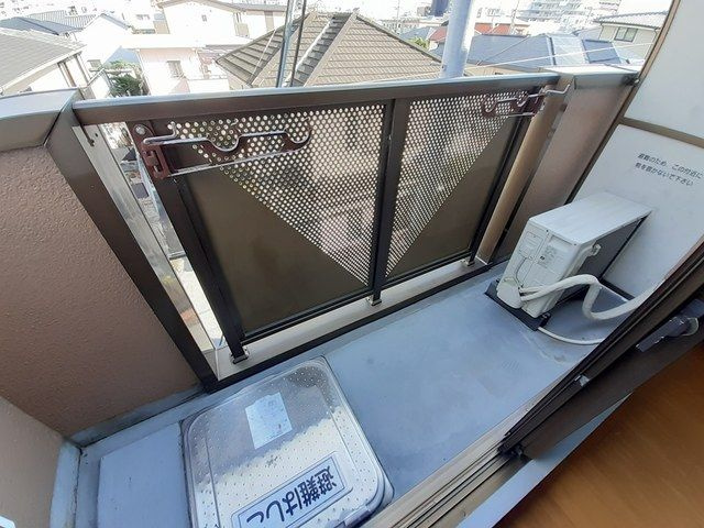 パピヨン青木のバルコニー