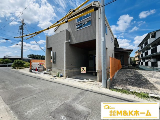 知多市寺本新町2丁目　全1棟の前面道路含む現地写真|R8.8.17撮影　建物完成です！　長期優良住宅☆