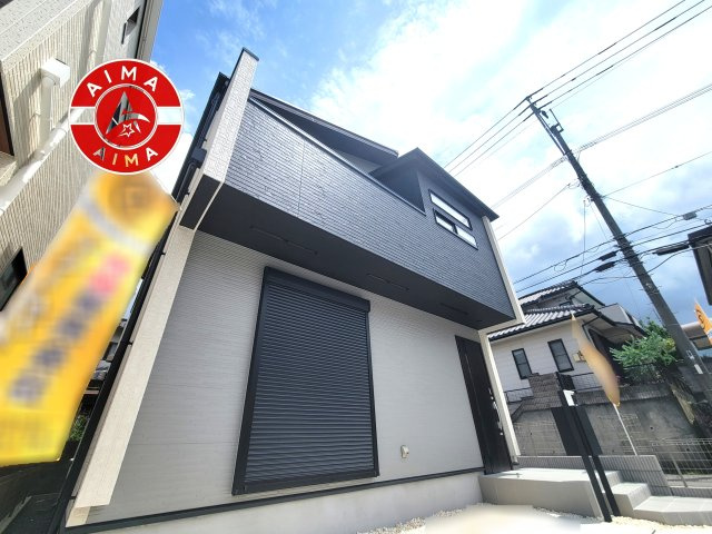 糟屋郡須恵町植木第2-2棟（2号棟）の外観|デザイン性のある外観です。