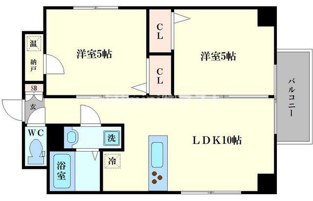 AM夕陽丘セカンドの間取り