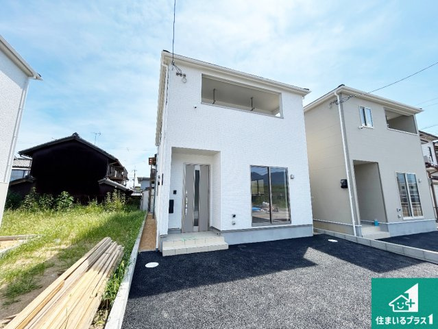 ●大和高田市市場　第13期　新築一戸建ての外観|安心の10年保証！外観を美しく保ち、雨水で汚れを落とします！気になることがありましたら、お気軽にお問い合わせください！