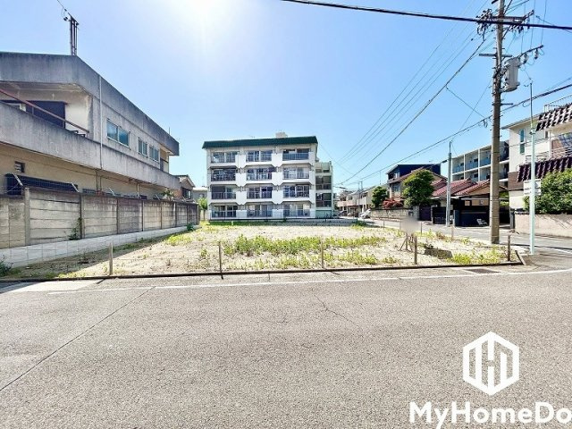北区杉村1丁目の前面道路含む現地写真