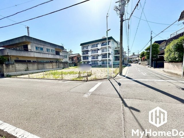 北区杉村1丁目の前面道路含む現地写真