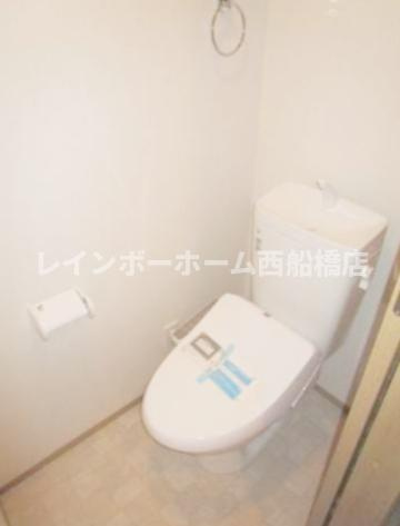 アットリラ東船橋Aのトイレ