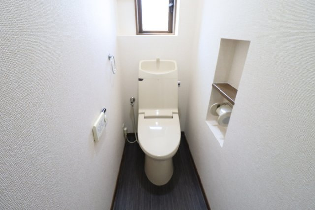 熊本市南区野口１丁目のアパートのトイレ