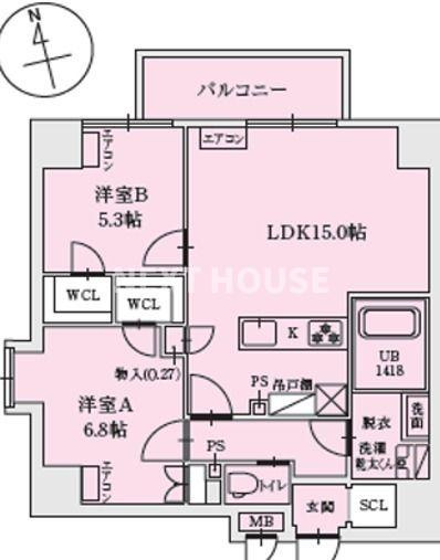 LEGALAND+ABENO SANMEICHOの間取り