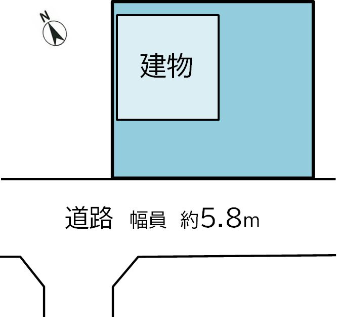 蒲郡市神明町9-12の区画図|敷地面積234.92㎡（71.06坪）