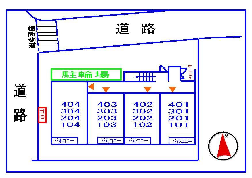 グラン　エトワールの駐車場