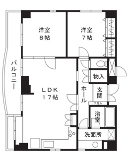 【間取り】 | ユーコート川崎