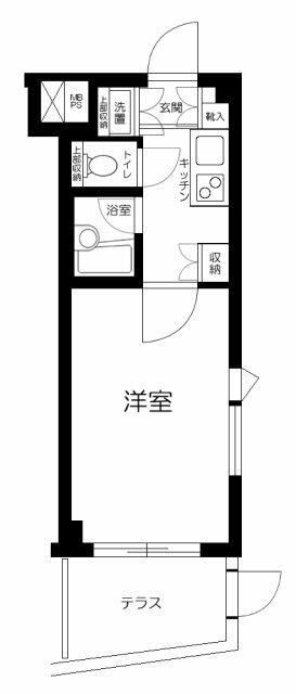 ルーブル新宿西落合伍番館の間取り