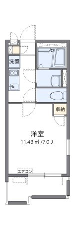 レオネクストベルポルト安針塚の間取り|代表的な間取のため実際の間取とは異なる場合があります