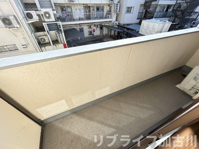 ハイツＯＮＯＥのバルコニー