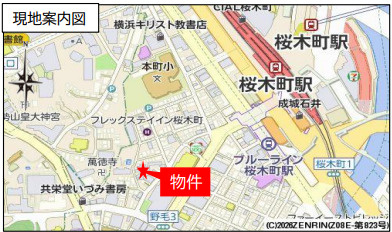 【地図】 | コスモ桜木町グランポール