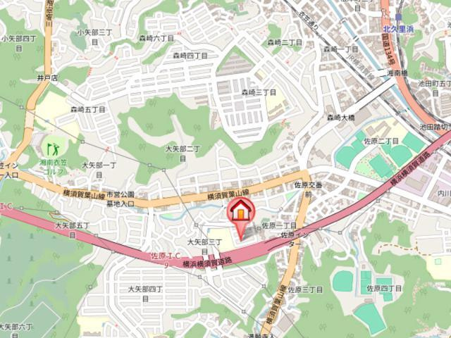 エントピア・アサバＢの地図