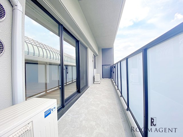 S-RESIDENCE上社南amante(アマンテ)のバルコニー