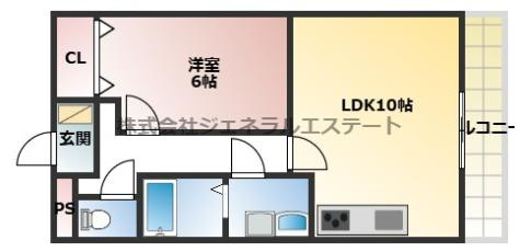 【間取り】 | グランコスモ交野
