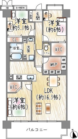 セルヴィオ２番館の間取り|間取り